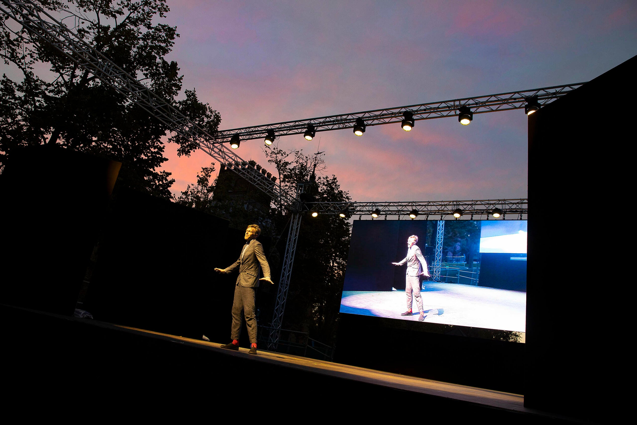 La Mercè d'enguany ha potenciat els espectacles de petit format / Jordi Play