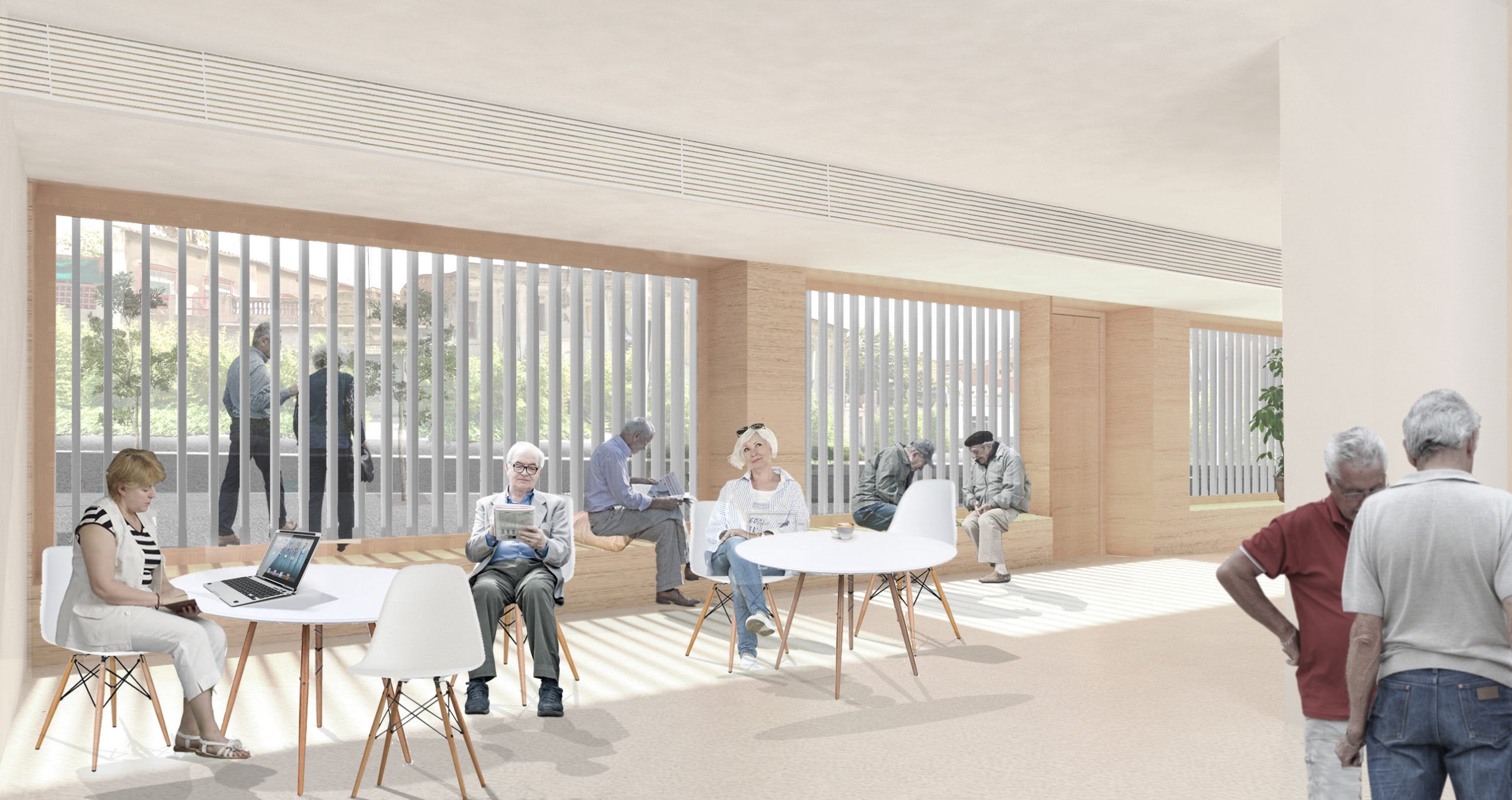 Així ha de lluir el futur Casal de la Gent Gran de Trinitat Vella / Ajuntament