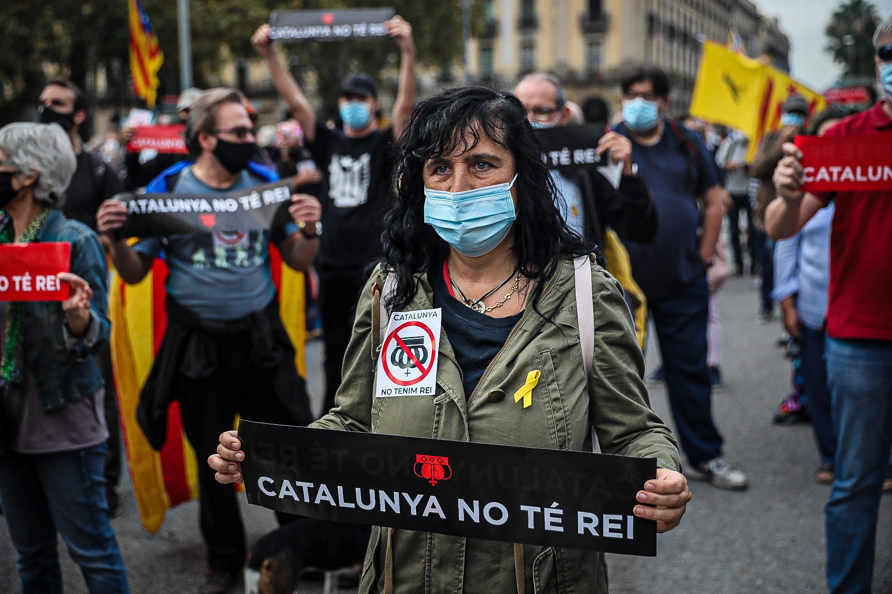 Mobilització contra la presència del rei Felip VI a Barcelona / Jordi Borràs