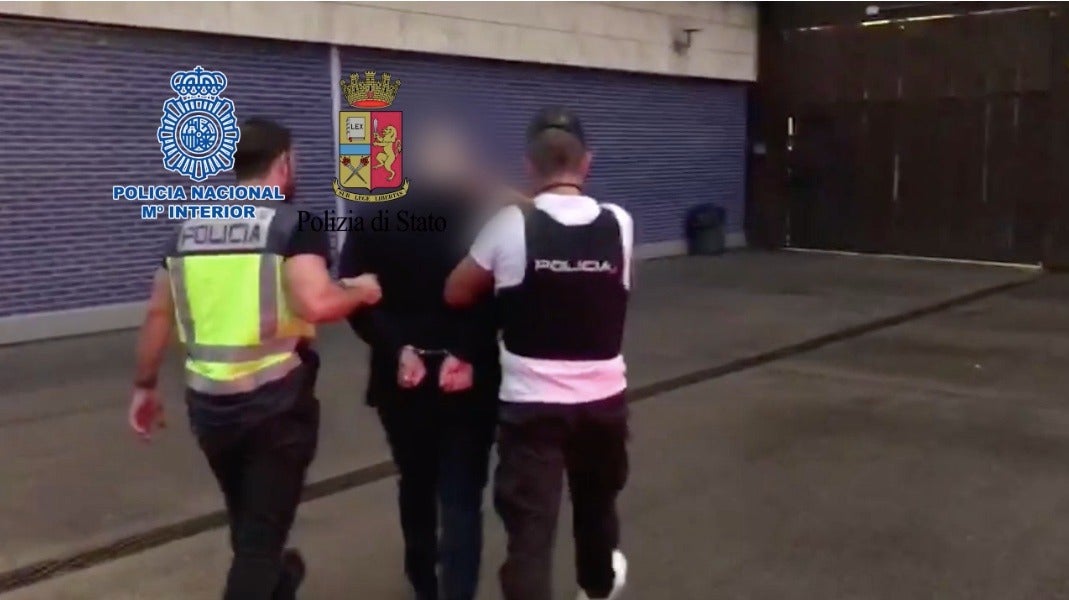 La Policia Nacional ha detingut un membre de la màfia calabresa a Barcelona / CNP