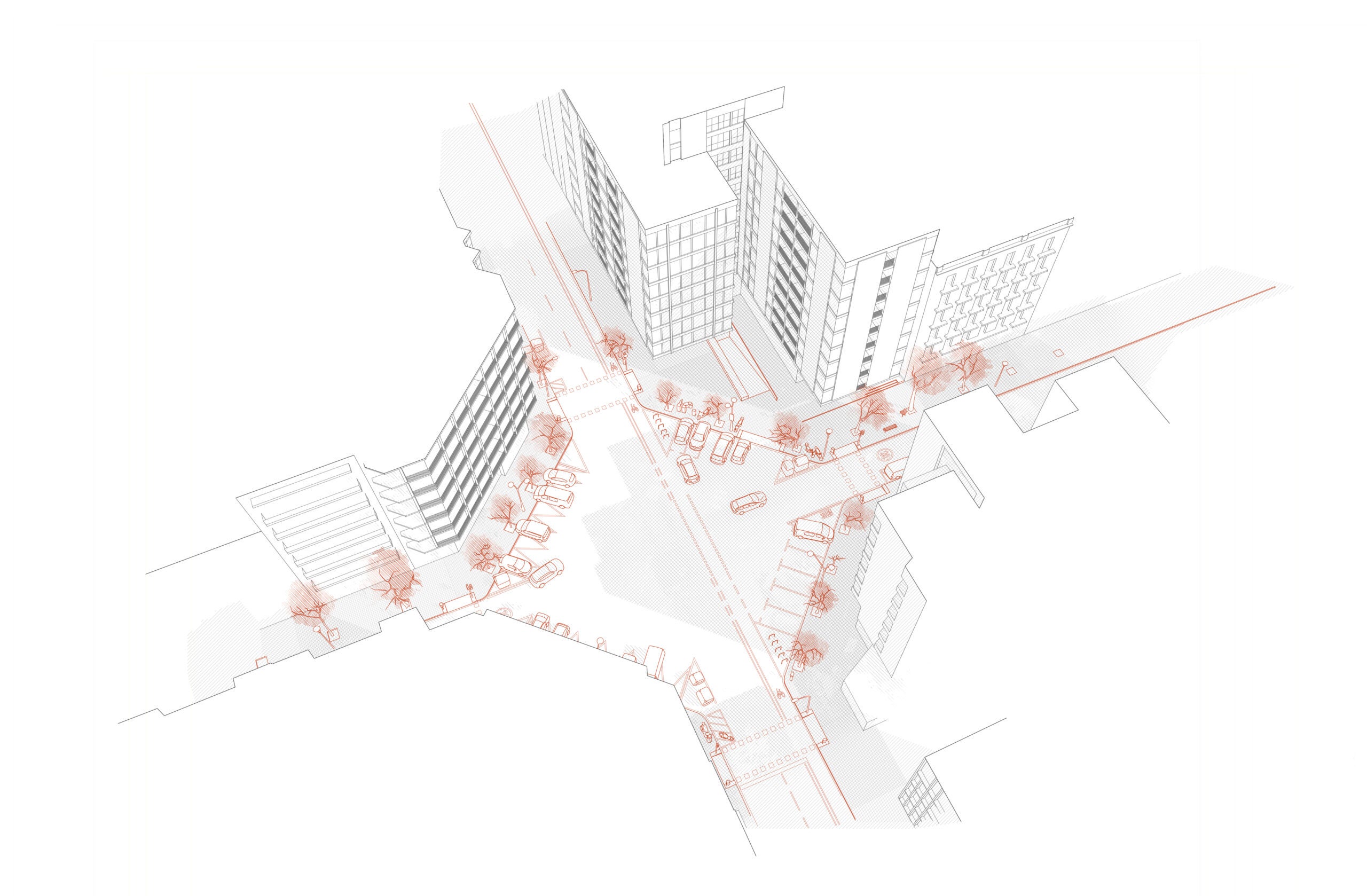 Així quedaran les cruïlles de l'Eixample que es transformaran / Ajuntament de Barcelona