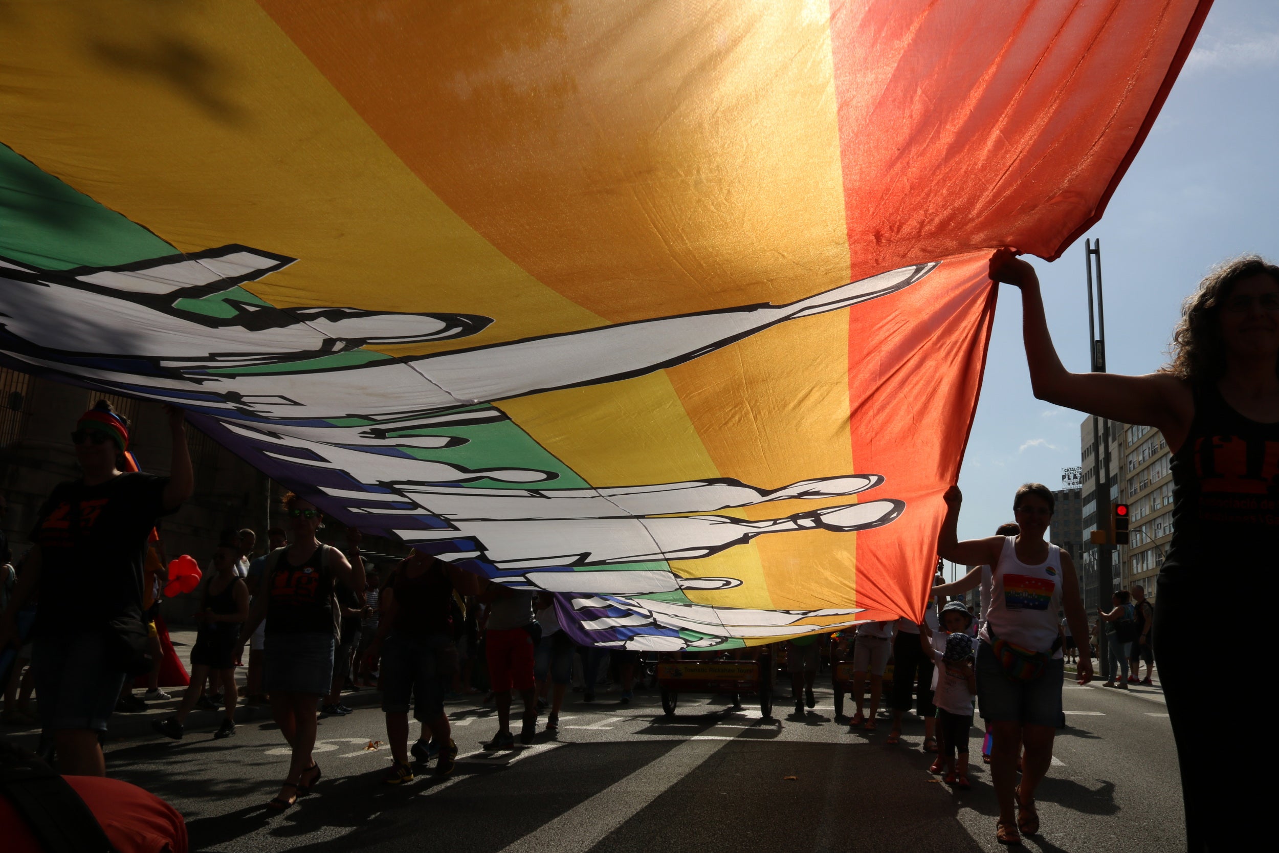 Manifestació del Pride Barcelona el 2017 / ACN