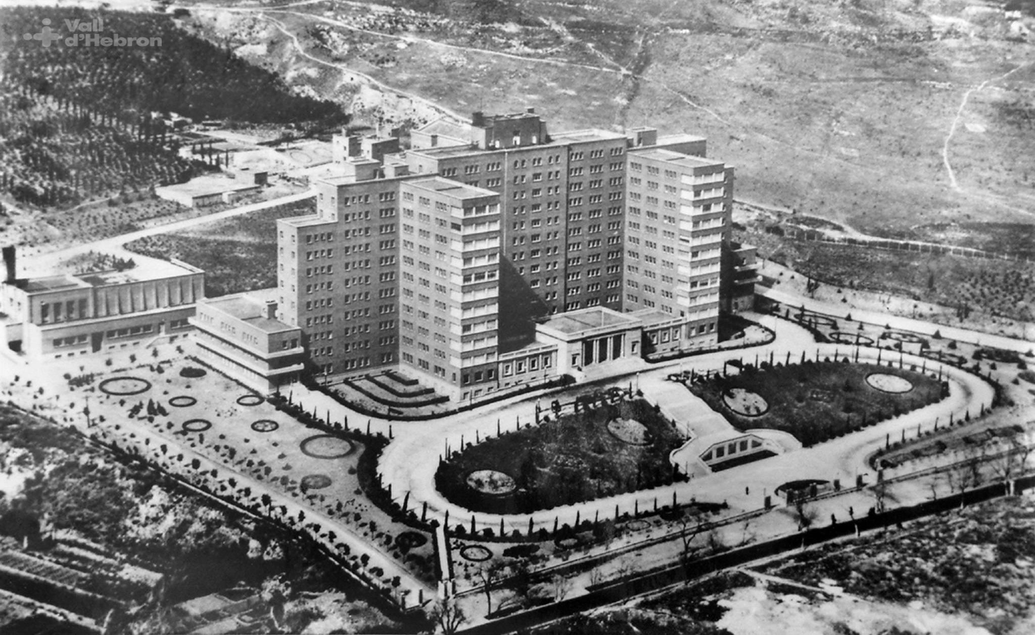 Vista aèria Vall d'Hebron / Vall d'Hebron