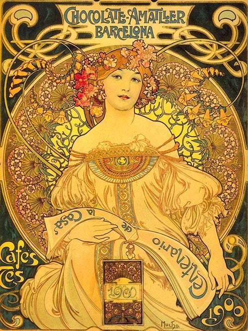 Cartell publicitari d’Alphonse Mucha (1898) / Amatller