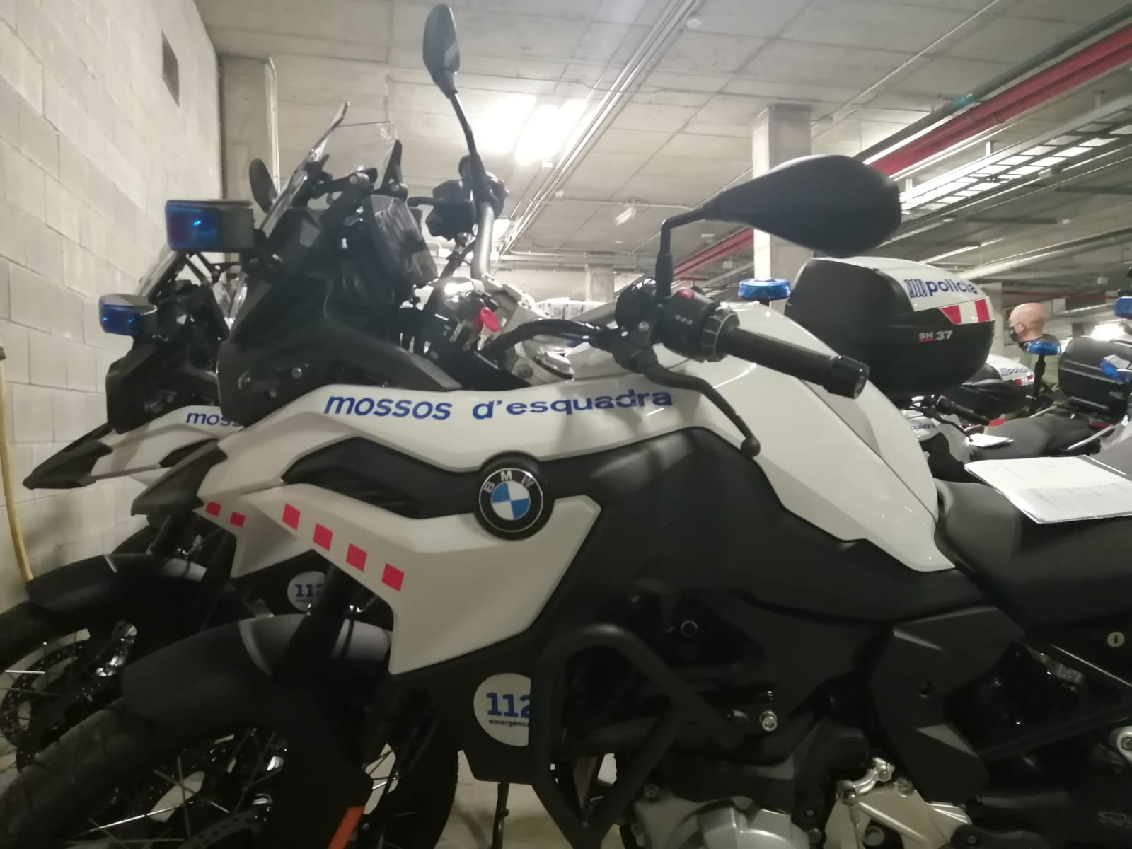 Una de les motos elèctriques que estrena el cos / Mossos d'Esquadra