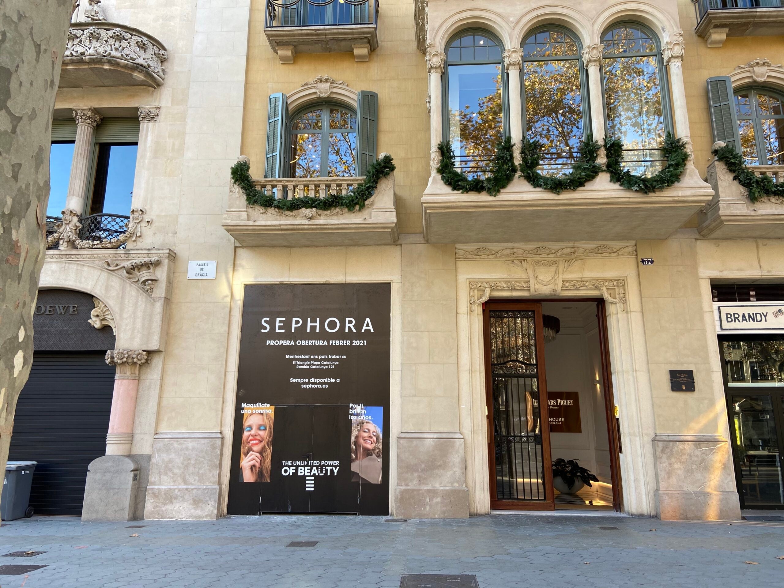 Sephora obrirà una botiga al número 37 del passeig de Gràcia / aRetail