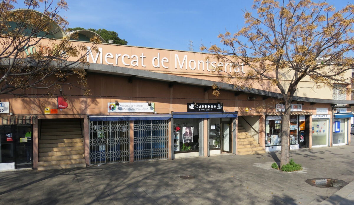 Vista de l'actual mercat de Montserrat / BCN Film Comission