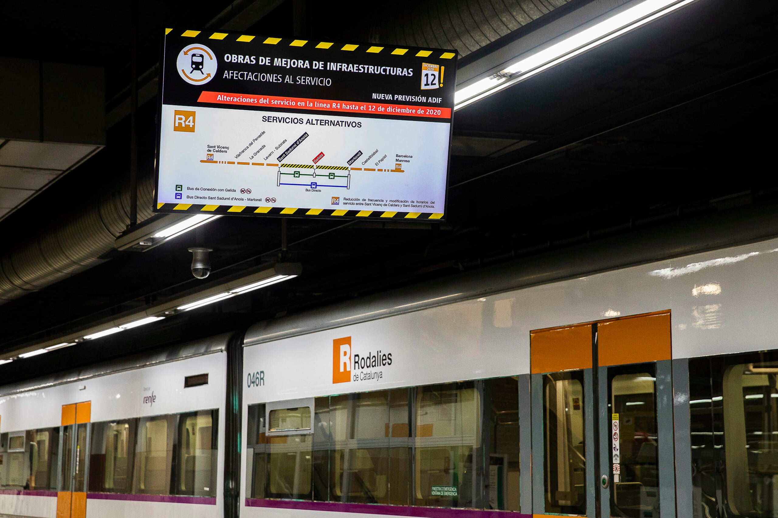 Afectacions a Rodalies per obres / Jordi Play