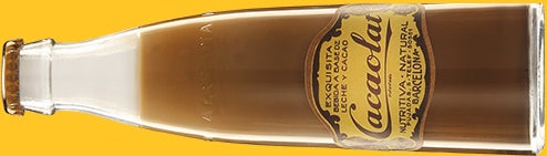 Primera ampolla de Cacaolat, el 1933 | Arxiu Cacaolat