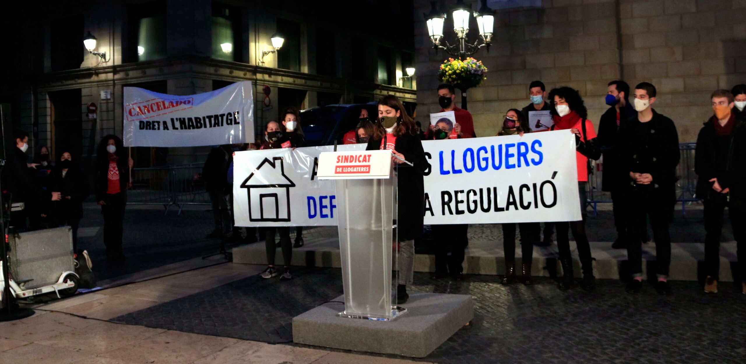 El Sindicat de Llogaters fa campanya per aconseguir regular els lloguers | Laura Fíguls, ACN