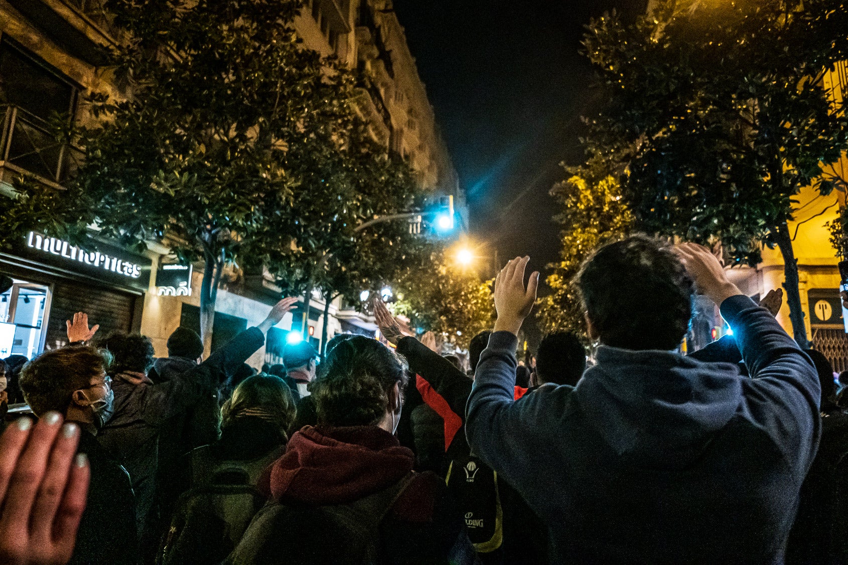 5a nit d'aldarulls per l'empresonament de Hasél / Jordi Borràs