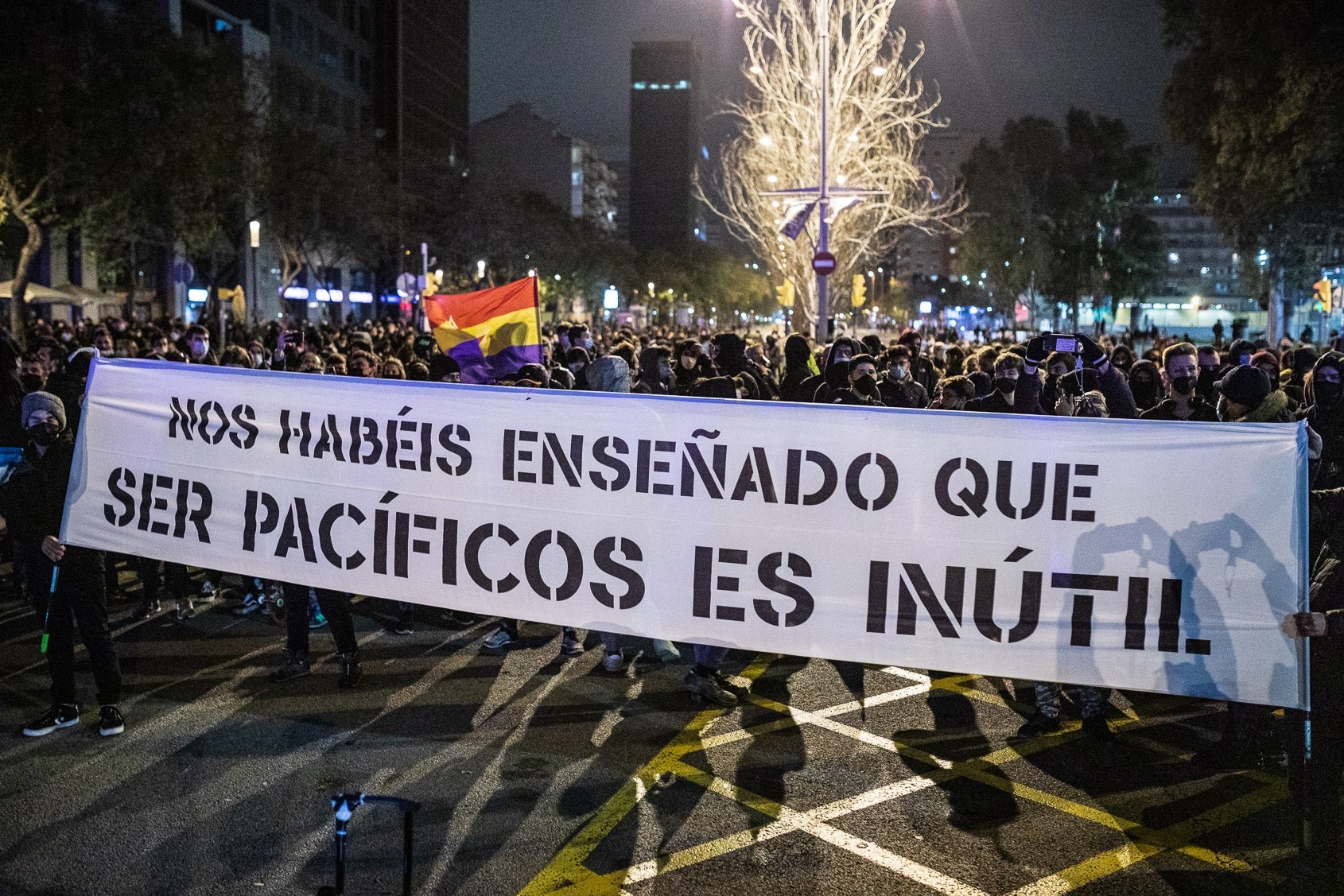 Sisena consecutiva d'aldarulls a Barcelona / Jordi Borràs