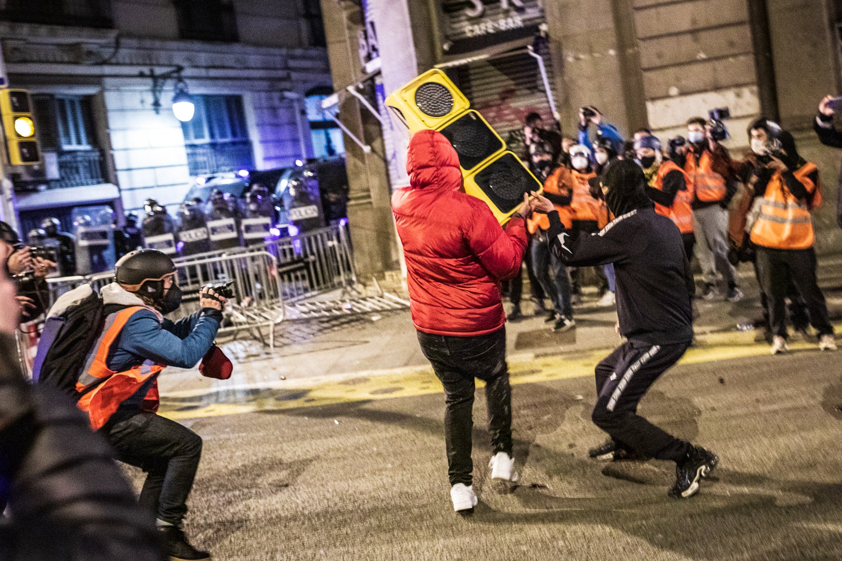 Sisena consecutiva d'aldarulls a Barcelona / Jordi Borràs