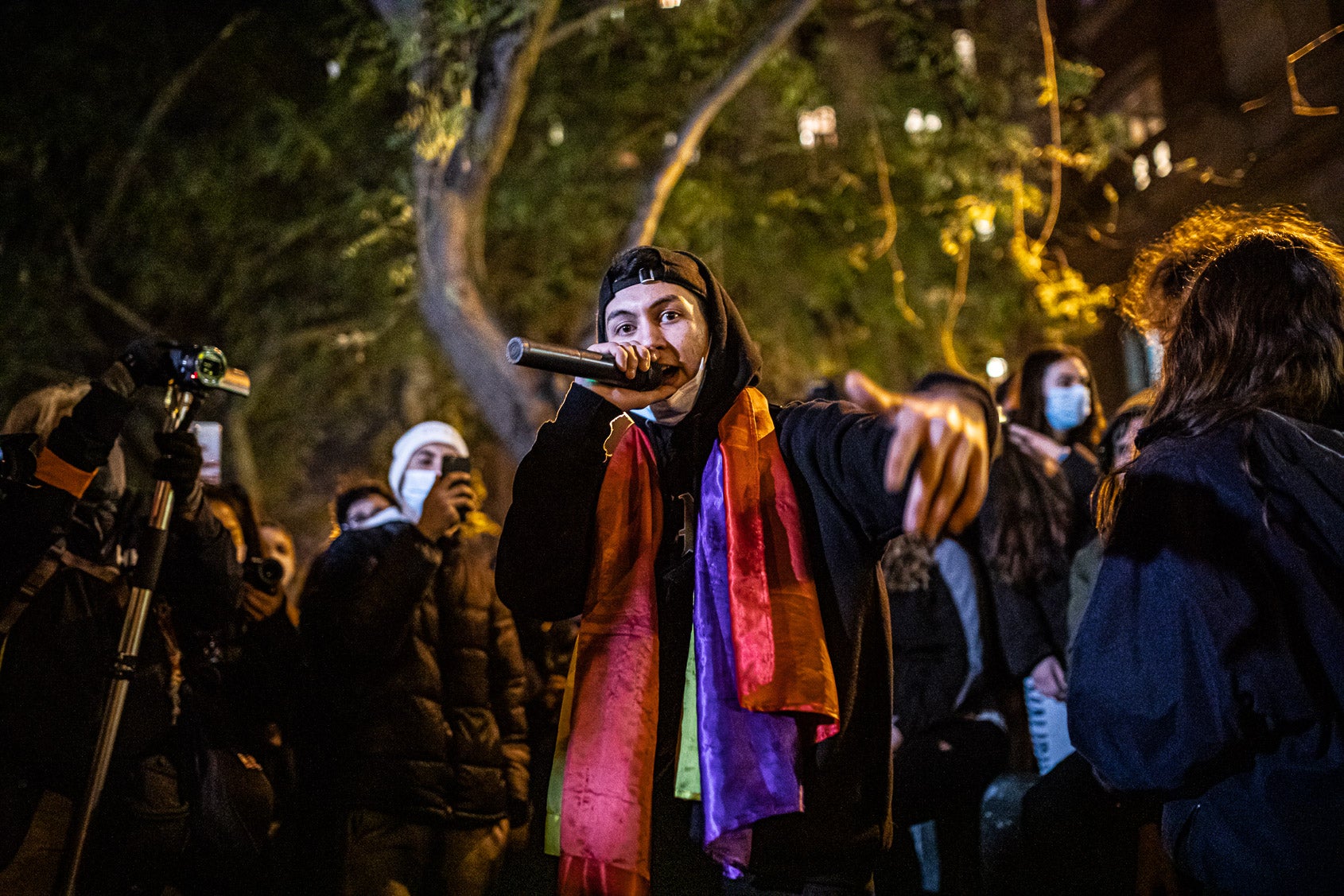 Manifestació de suport a Pablo Hasél / Jordi Borràs