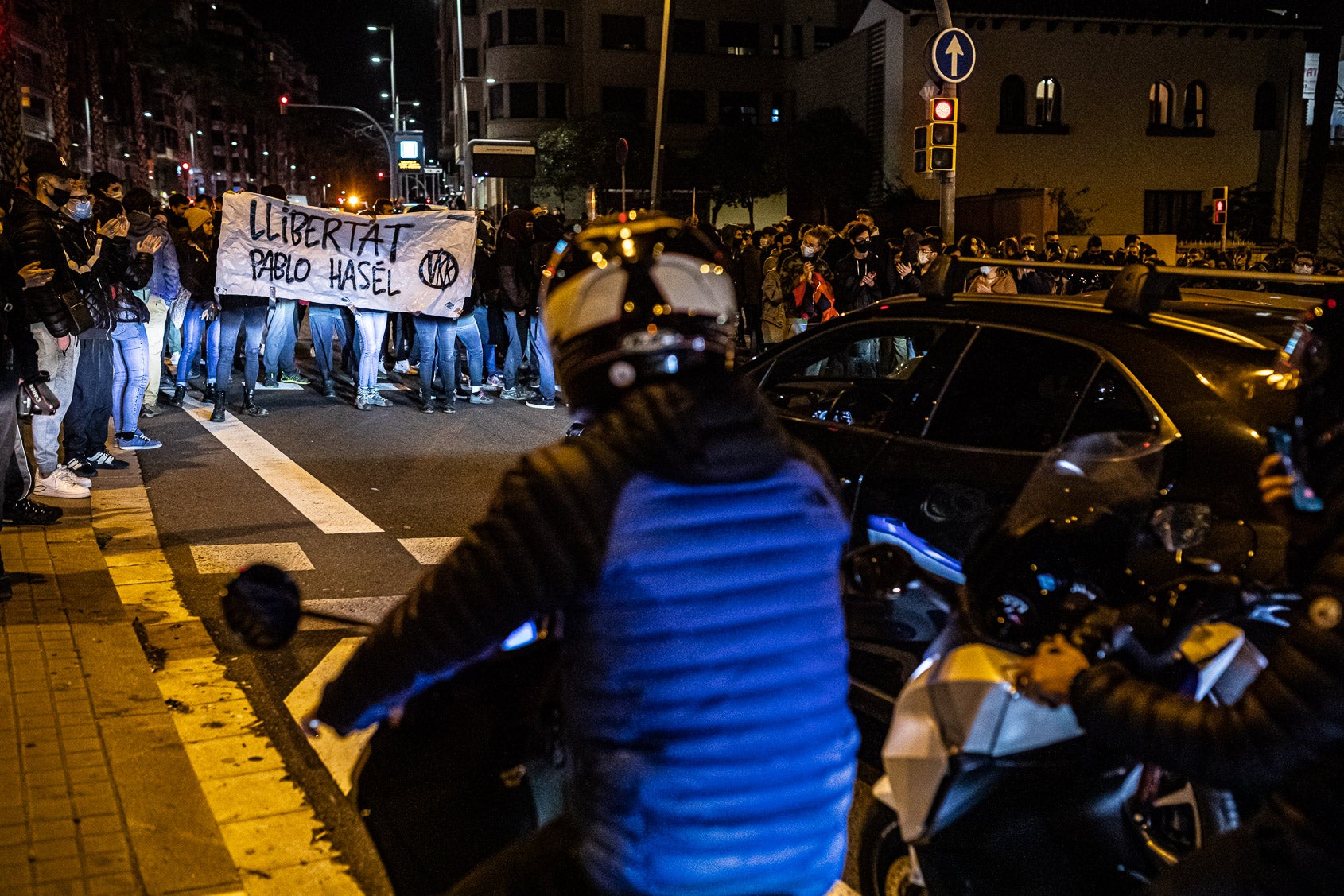 Manifestació de suport a Pablo Hasél / Jordi Borràs