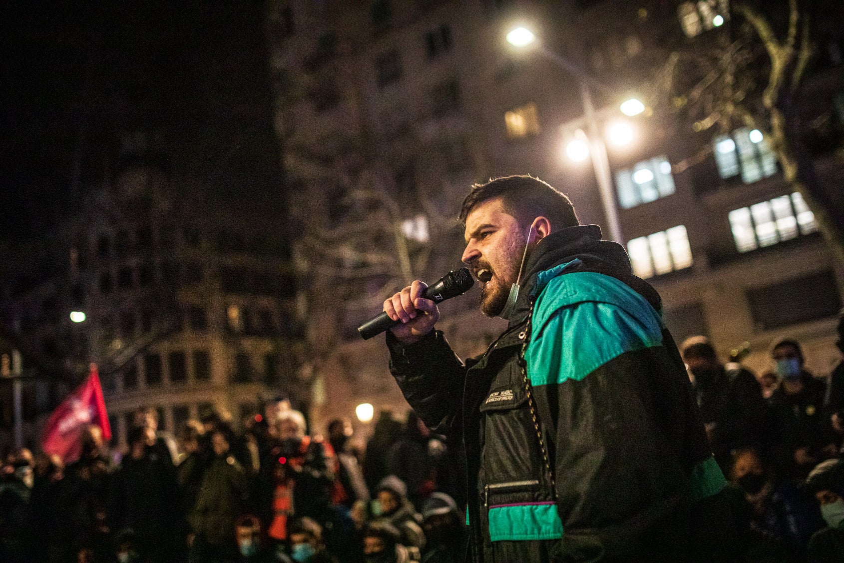 Manifestació en suport a Pablo Hasél / Jordi Borràs