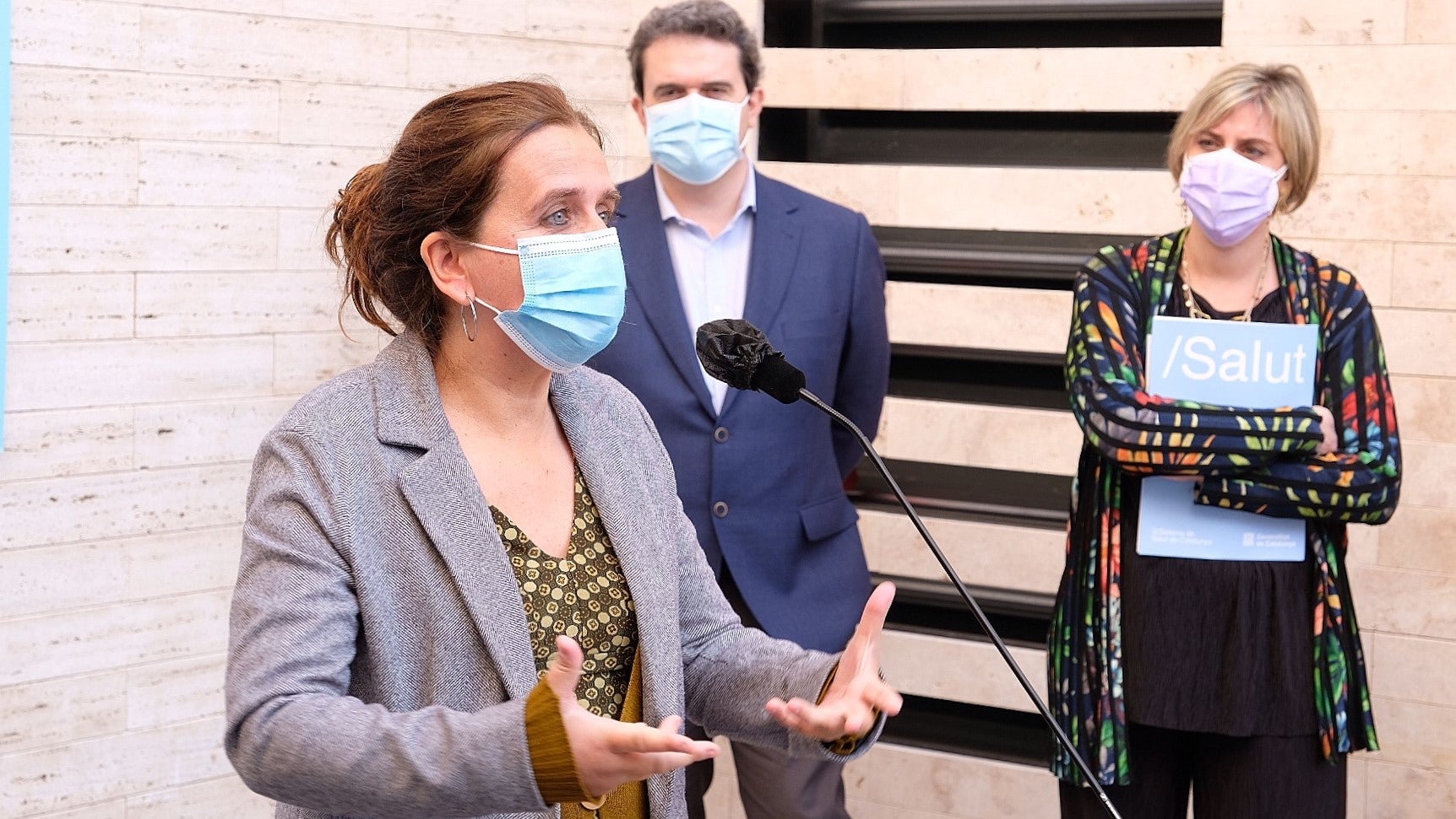 La regidora de Salut a l'Ajuntament, Gemma Tarafa, també hi ha participat a la inauguració / Departament de Salut de la Generalitat