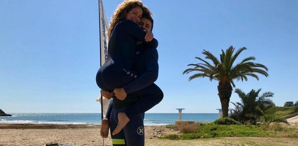 Shakira i Gerard Piqué, junts de vacances / Instagram