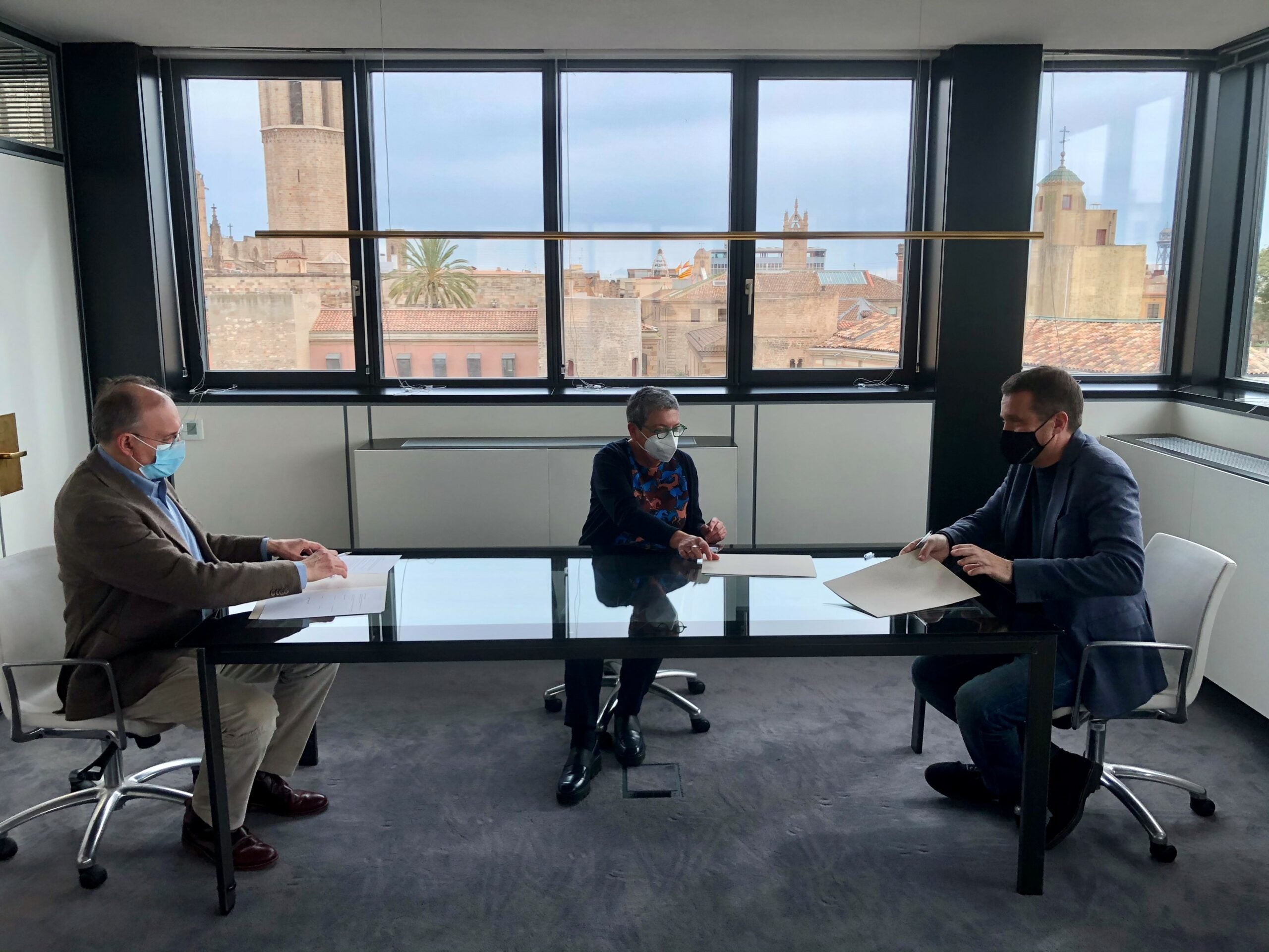 Pacte entre el COAC, l'IAAC i Barcelona Tech City / Barcelona Tech City