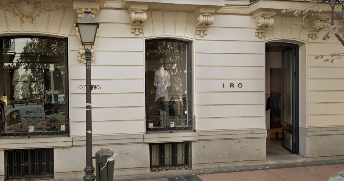 L'exclusiva botiga d'Iro a Madrid / Google Street View