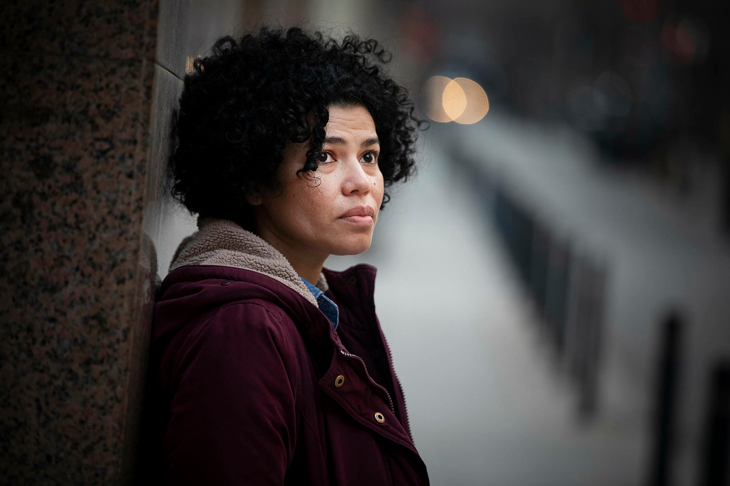 L'activista Carmen Juárez, retratada aquest març a Barcelona / Jordi Play