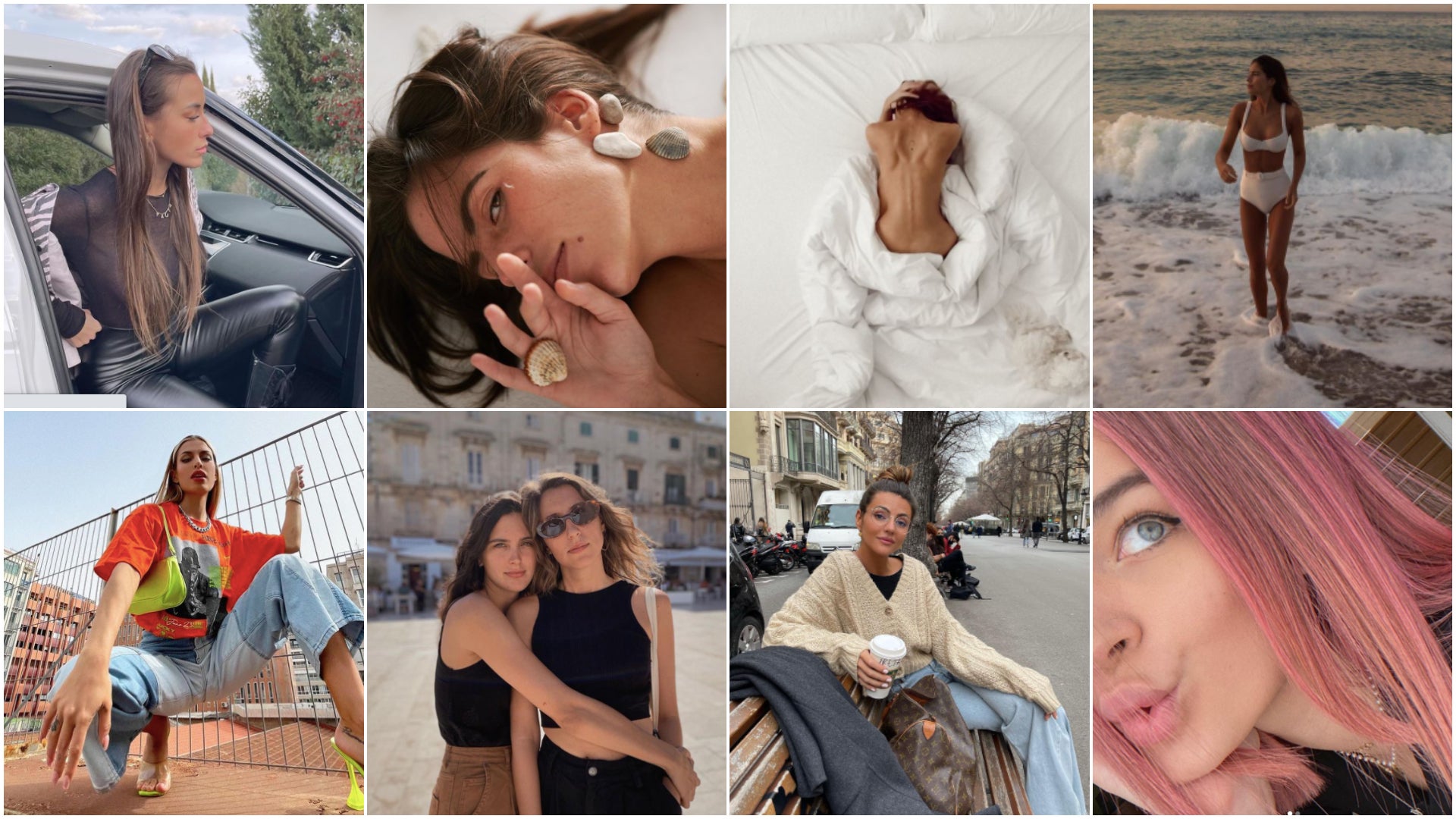 Vuit 'influencers' barcelonines / Instagram