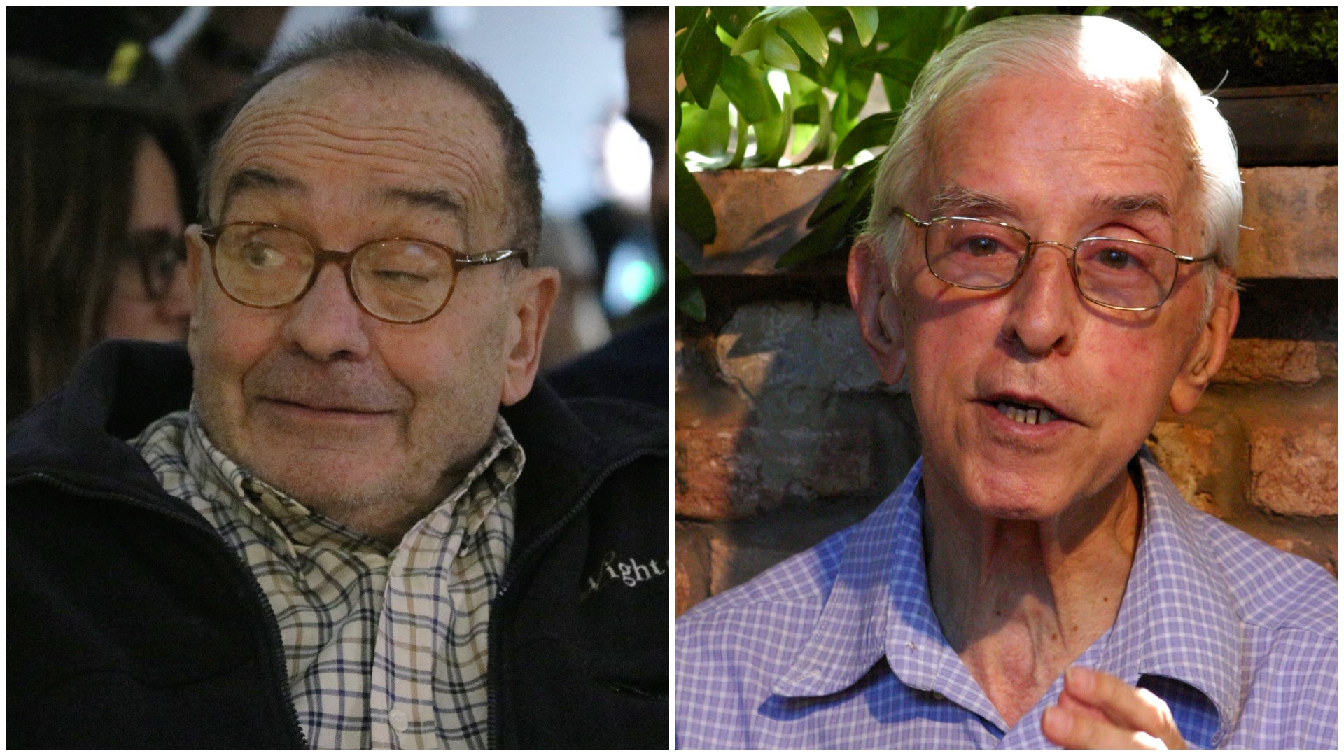 El pare Manel i Pere Casaldàliga, en imatges d'arxiu / ACN