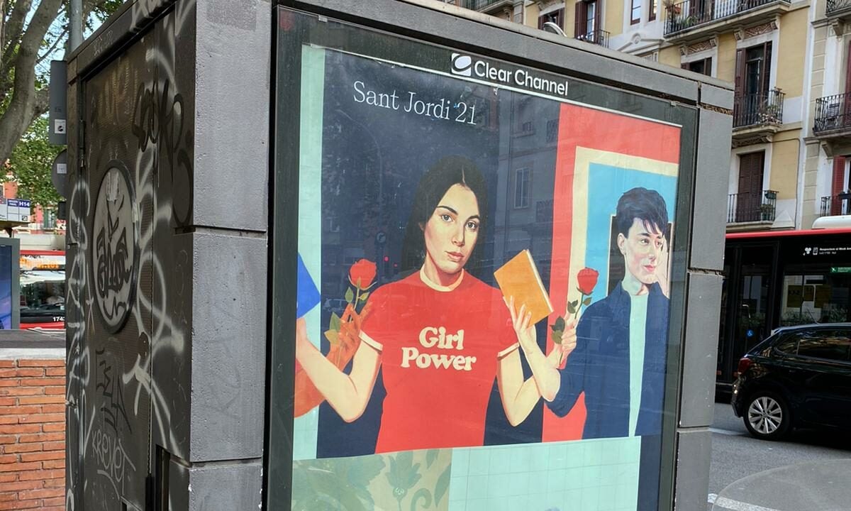 Campanya de Sant Jordi dissenyada per David de las Heras / Pencil 