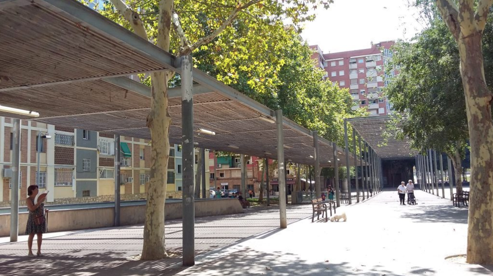 Plaça dels Porxos de Sant Martí de Provençals / Ajuntament de Barcelona
