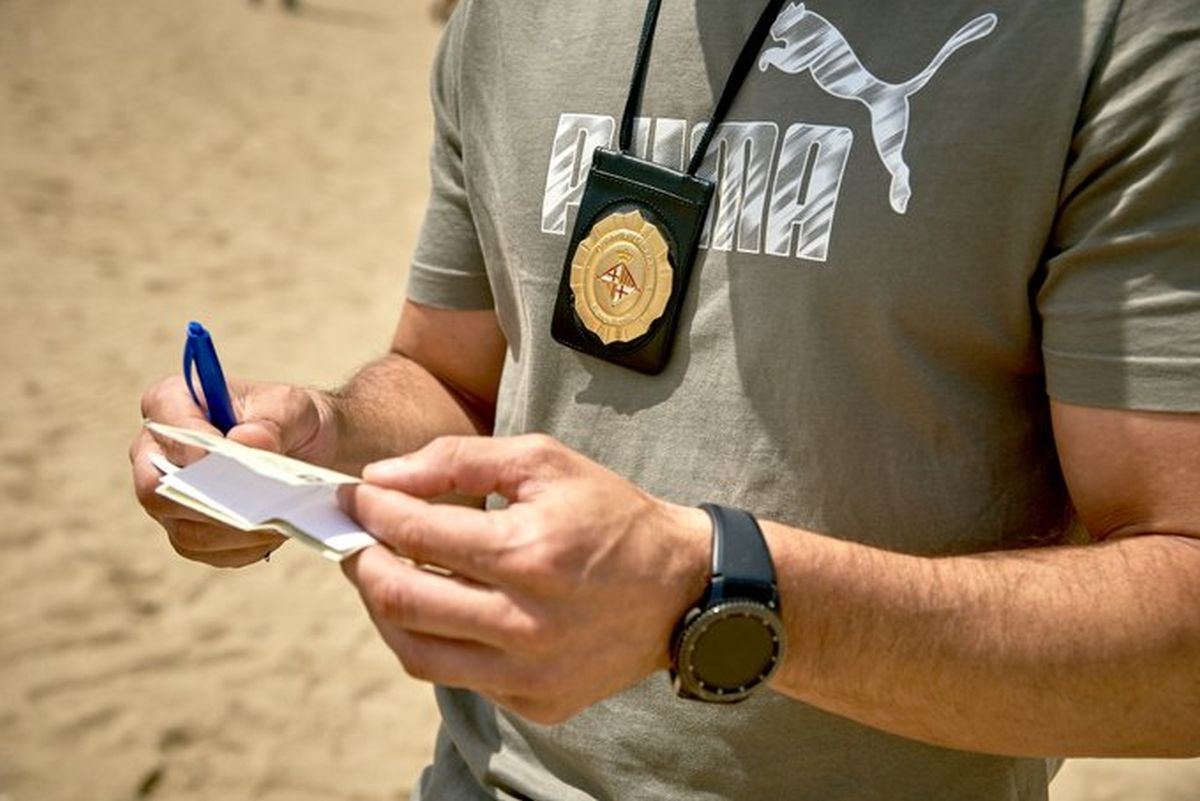 Imatge d'arxiu d'un agent de paisà de la Guàrdia Urbana / GUB