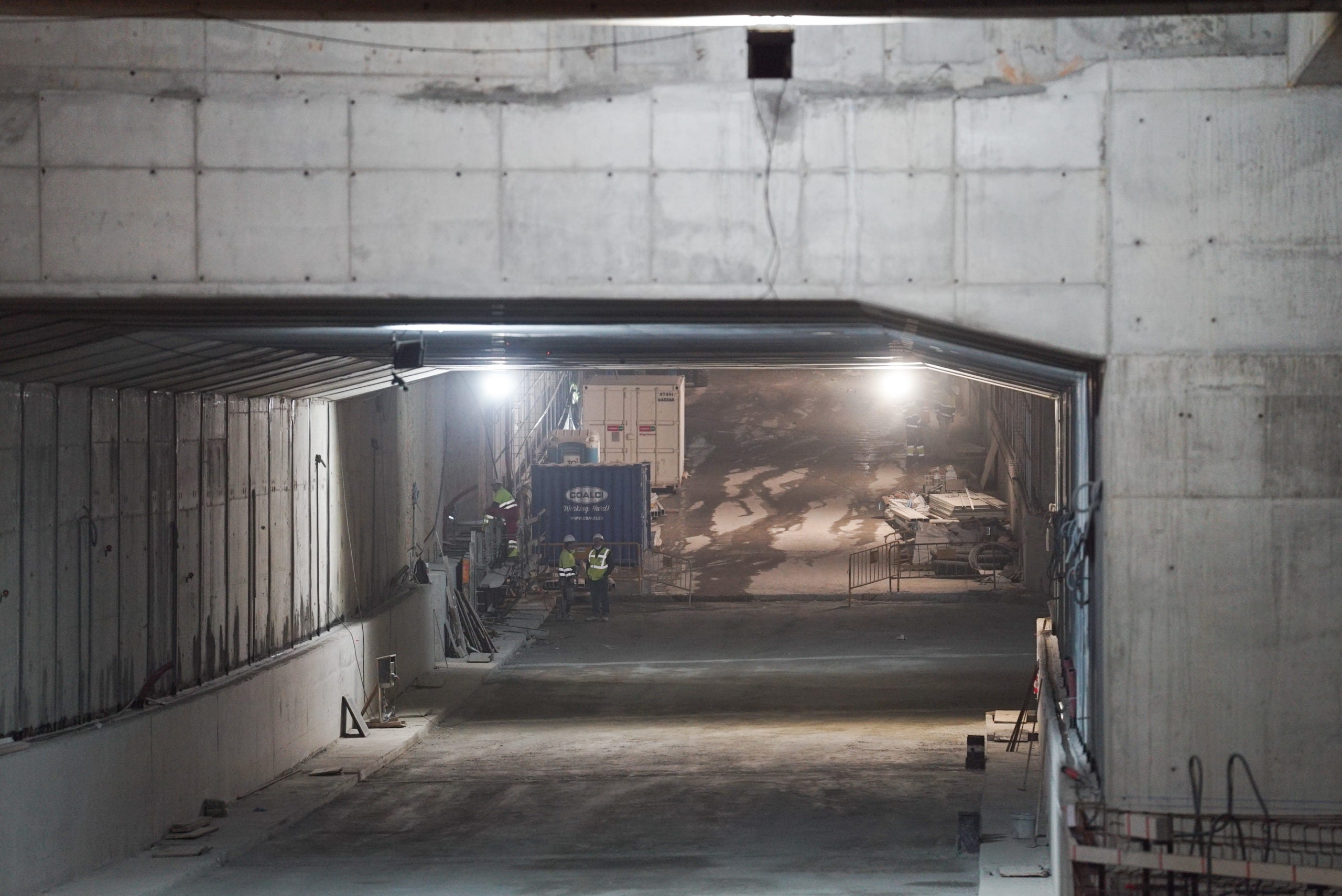 Final de les obres al túnel de Glòries / Ajuntament de Barcelona