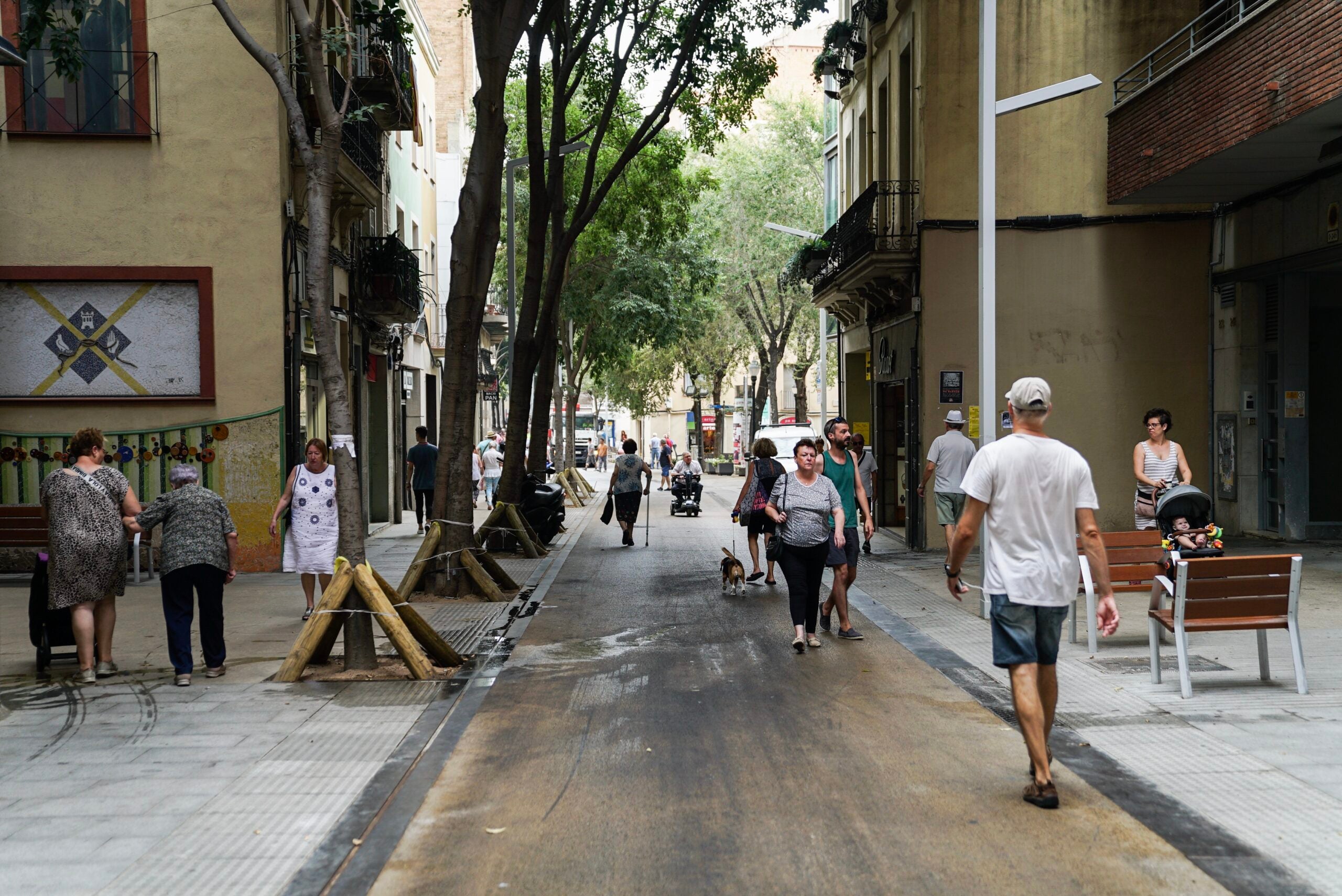 L'Ajuntament segueix amb la pacificació dels carrer Gran de Sant Andreu / Ajuntament