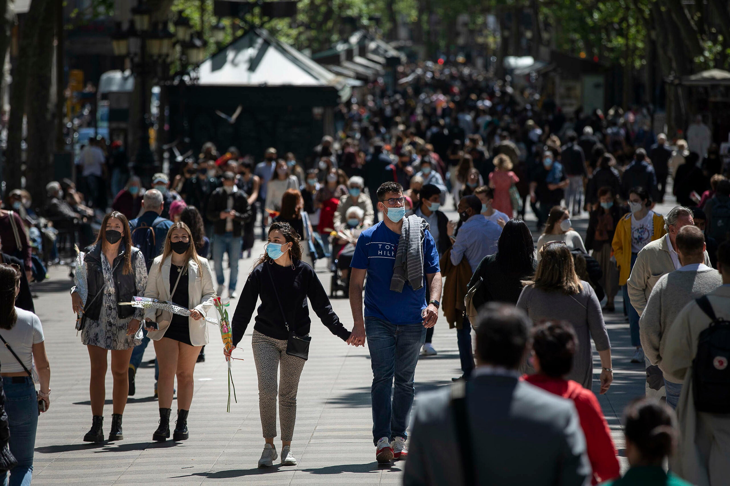 Sant Jordi 2021, en imatges / Jordi Play