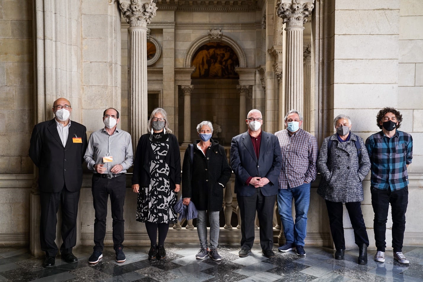 Els 8 aspirants a la Sindicatura de Greuges de Barcelona / Ajuntament de Barcelona