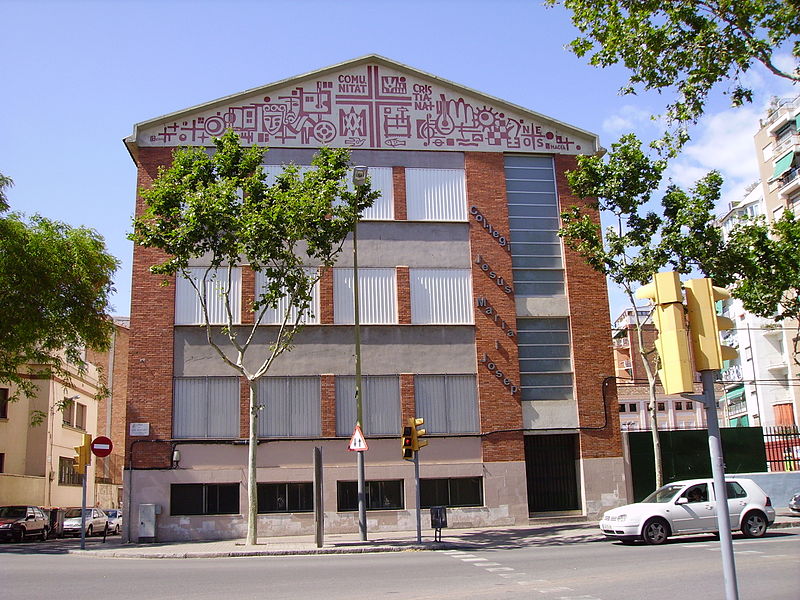 El col·legi Manyanet de Sant Andreu / Wikimedia: 1997