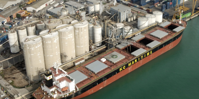 Terminal de granels sòlids de Cargill al Port de Barcelona / Arxiu