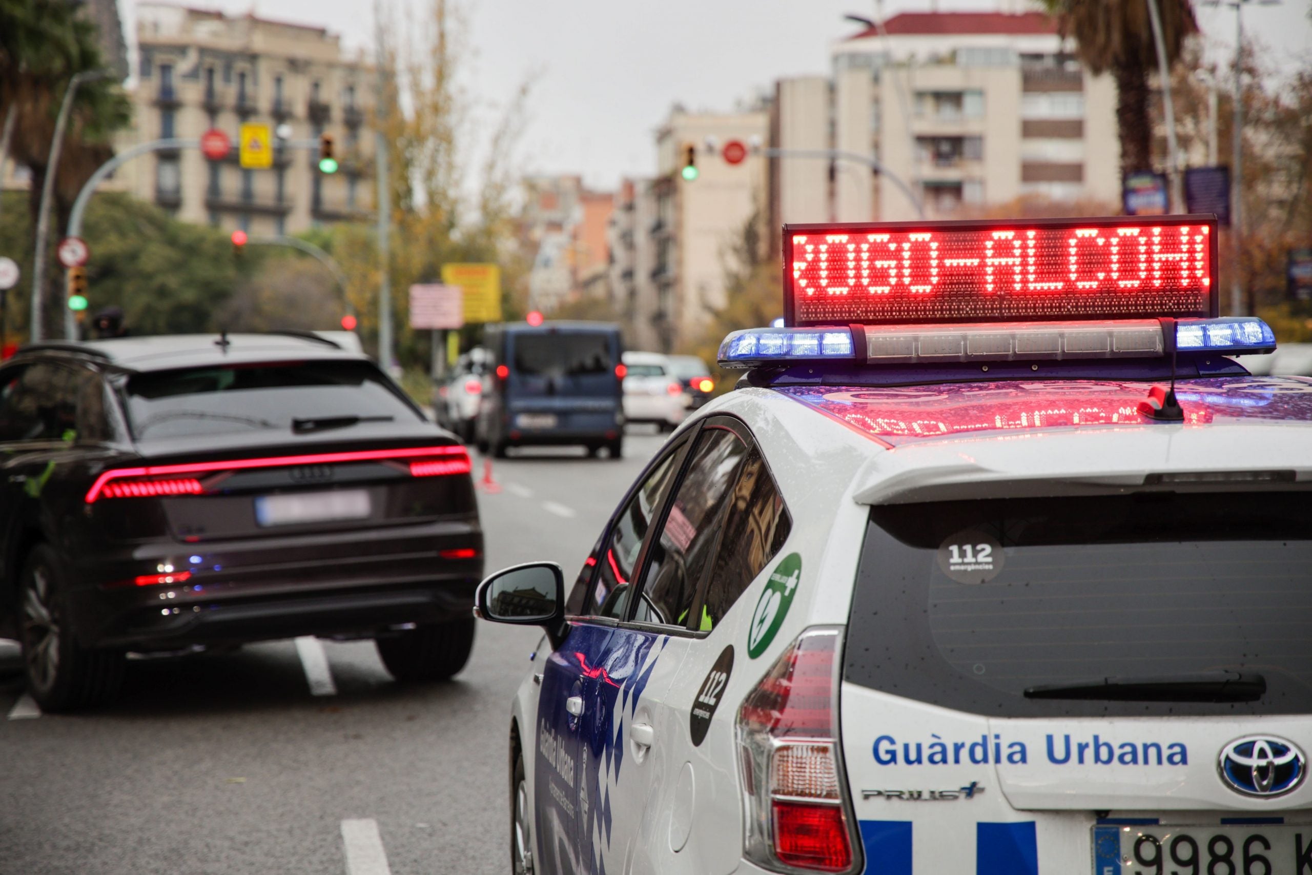 Control de drogues i alcohol de la Urbana, en una imatge d'arxiu / GUB