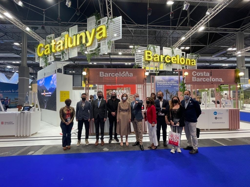 Representants de l'Ajuntament de Barcelona a Fitur / Europa Press