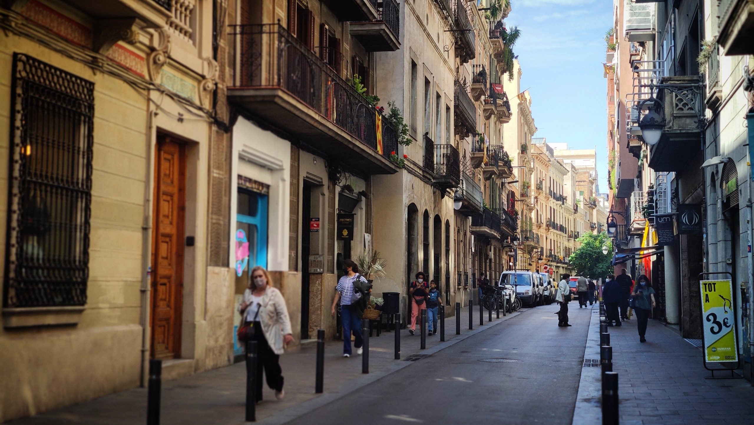 Imatge d'arxiu del carrer Astúries, a la Vila de Gràcia / D.C.