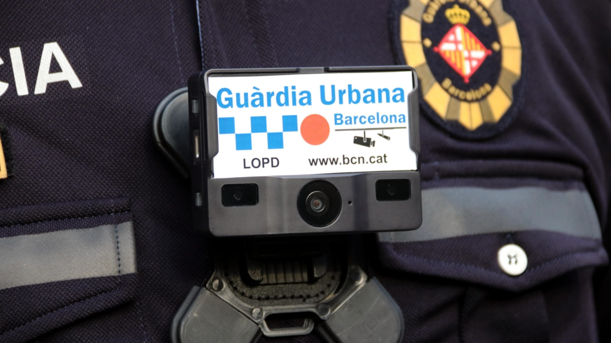 Prova pilot de 2019 de la Guàrdia Urbana on es van fer servir càmeres per enregistrar actuacions policials / ACN