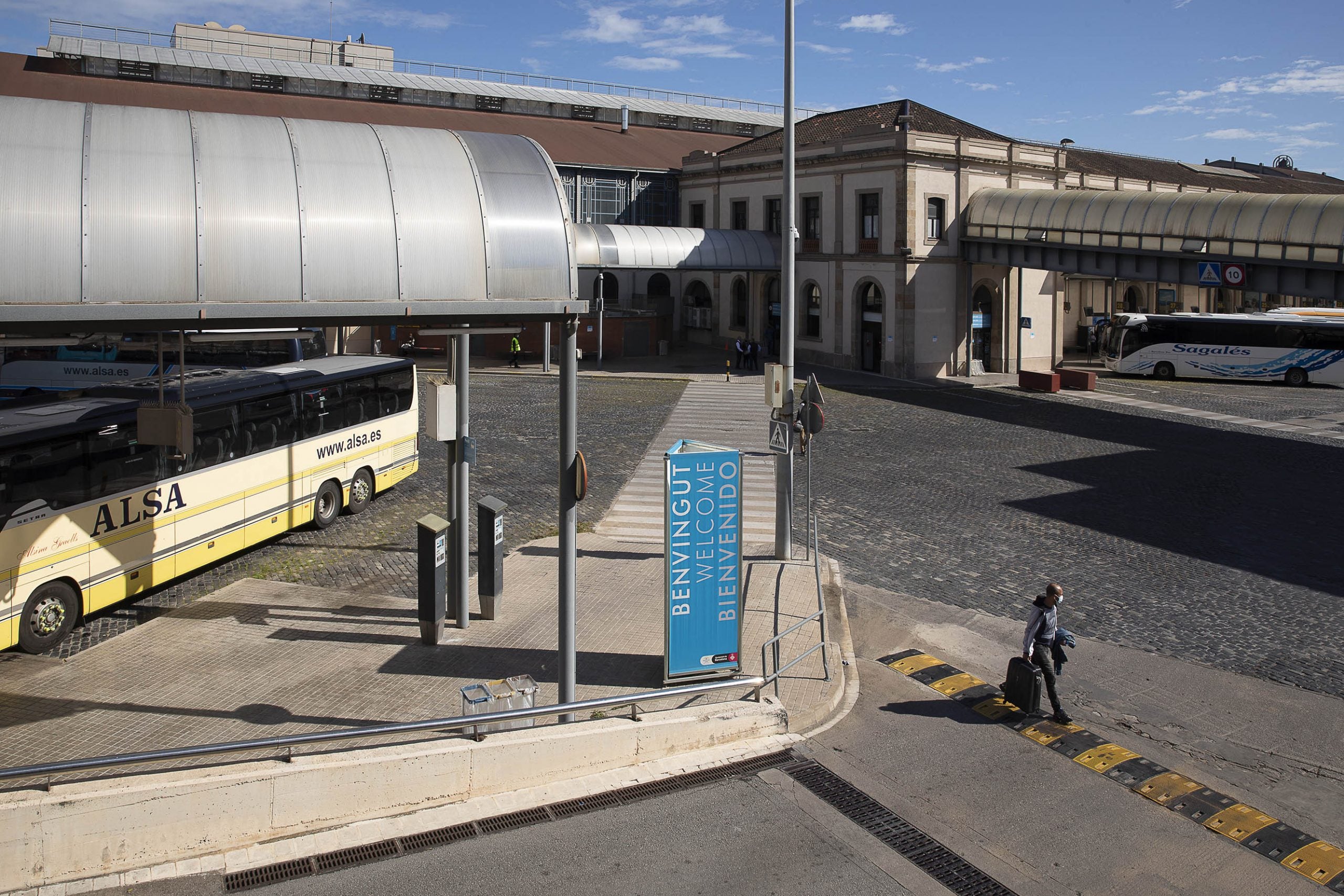 Estació d'autobusos del Nord, al barri de Fort Pienc / Jordi Play