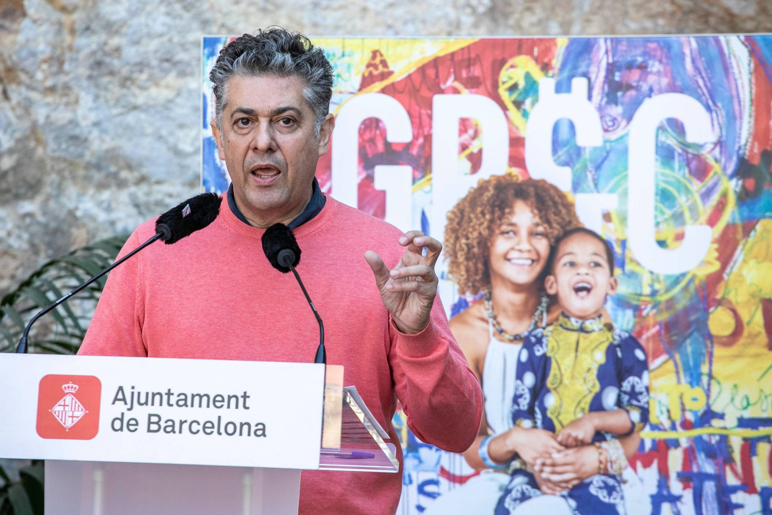 El director del Grec, Cesc Casadesús, en la presentació del festival 2021 / ACN