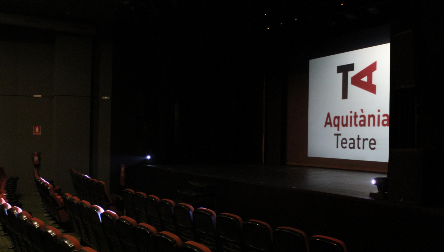 El teatre Aquitània en imatge d'arxiu / Aquitània Teatre