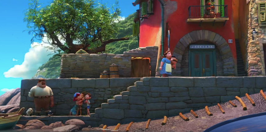 Un dels protagonistes de Luca, clavat a l'alcaldessa de Barcelona! / Pixar