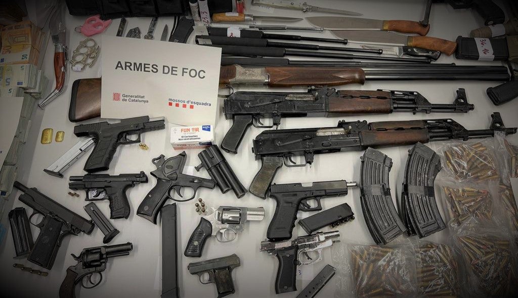 Armes de foc comissades als clans familiars / Mossos