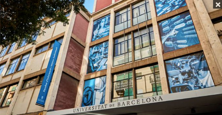 Facultat d'Audiovisuals de la UB saquejada