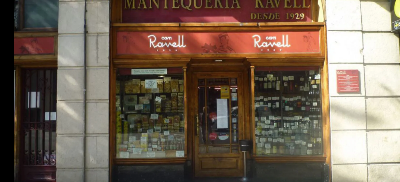 El restaurant Can Ravell