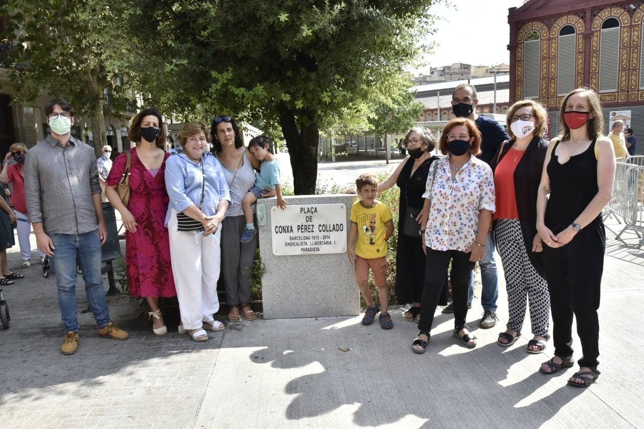 L'Eixample dedica una plaça a la sindicalista Conxa Pérez / Ajuntament