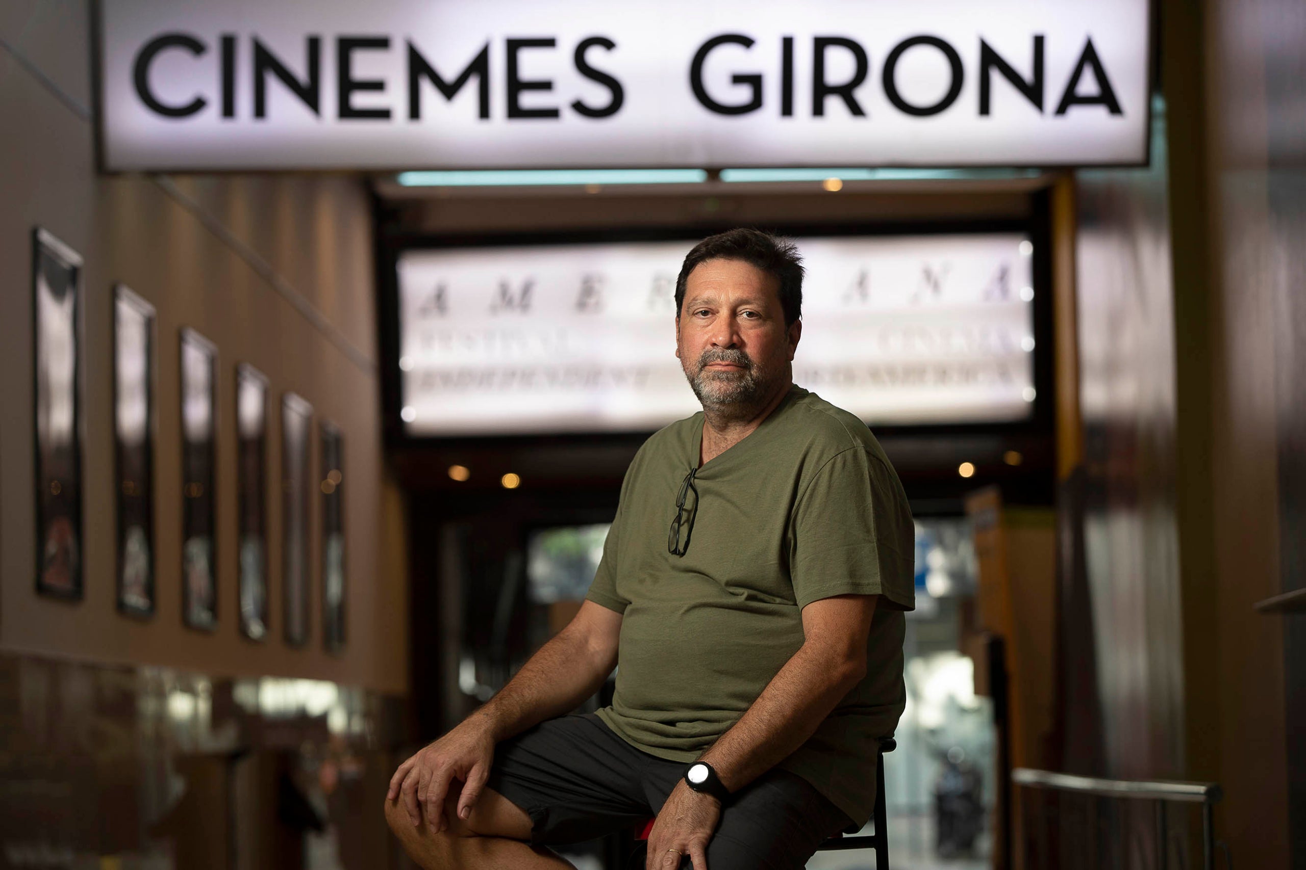 El soci fundador i responsable dels Cinemes Girona, Toni Espinosa / Jordi Play