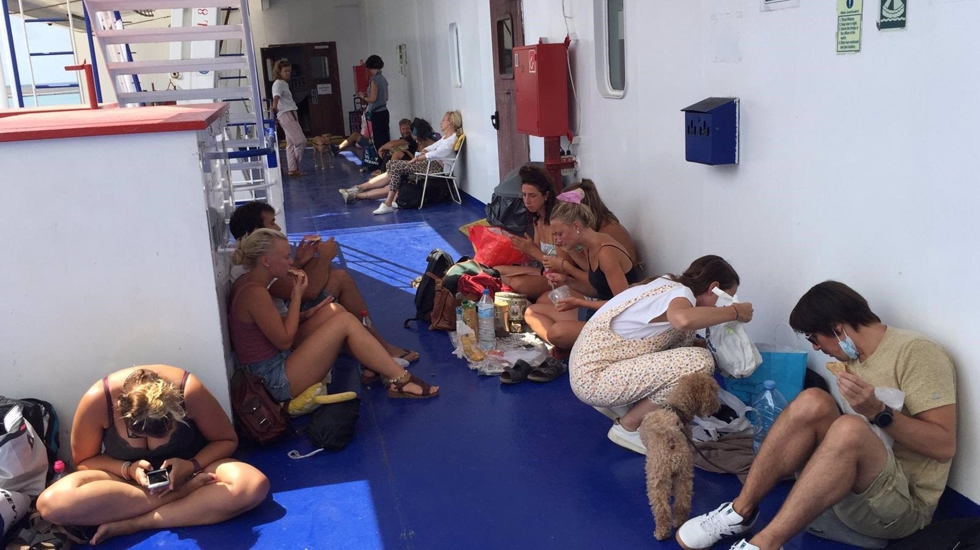 Passatgers d'un ferri que ha sortit amb retard de Palma / Europa Press